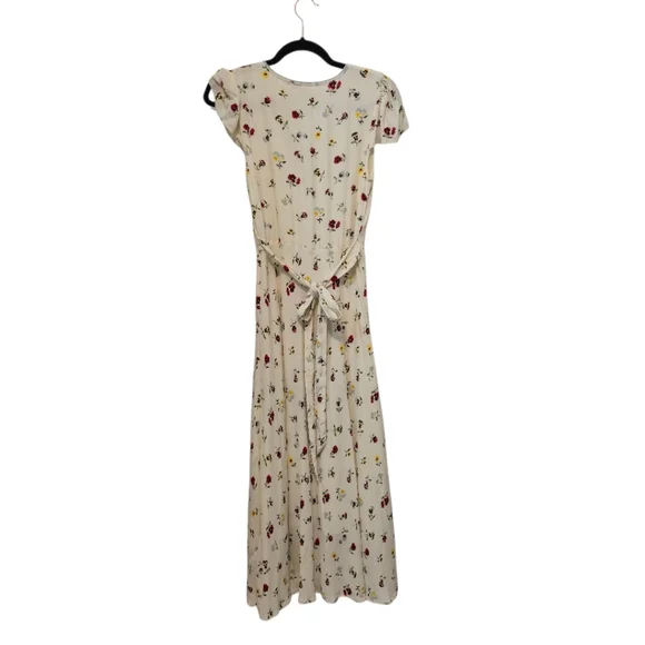 Gap x Doen Collab Floral Midi Dress Size 2 EUC - Picture 7 of 8